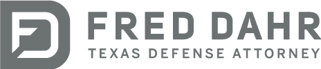 Fred Dahr Texas Defense Lawyer Logo